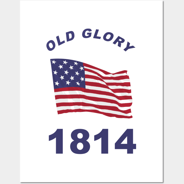 Old Glory 1814 Wall Art by Wayne Brant Images